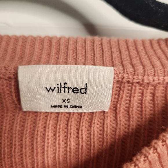 Wilfred coral merino sweater - Picture 2 of 3